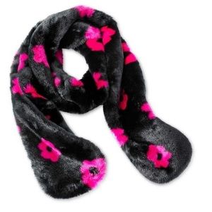 Betsey Johnson Trolls Faux Fur Scarf